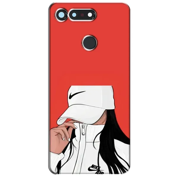 Чехол с рисунком «Девушка Nike» для Huawei Honor View 20 / V20 Чехол с рисунком «Девушка Nike» для Huawei Honor View 20 / V20