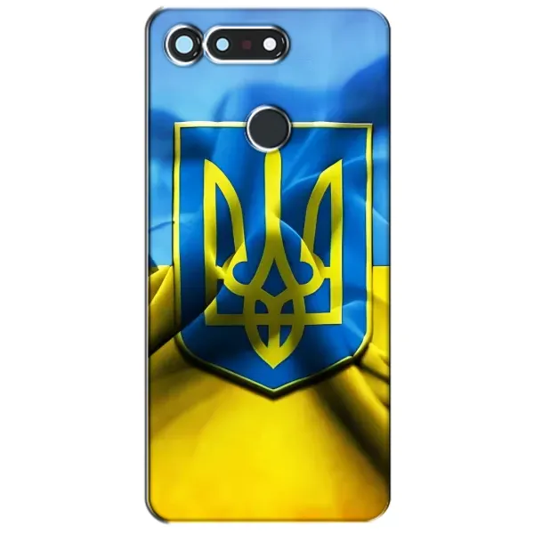 Чехол с рисунком «Герб и Флаг Украины» для Huawei Honor View 20 / V20 Чехол с рисунком «Герб и Флаг Украины» для Huawei Honor View 20 / V20