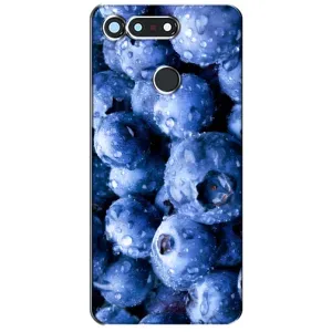 Чехол с изображением вкусной еды для Huawei Honor View 20 / V20 (Голубика)