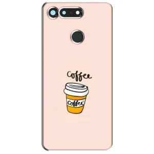 Чехол с изображением вкусной еды для Huawei Honor View 20 / V20 (Кружка кофе)