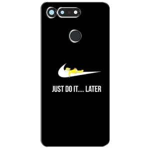 Силиконовый Чехол на Huawei Honor View 20 / V20 с картинкой Nike (Later)