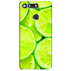 Чехол с изображением вкусной еды для Huawei Honor View 20 / V20 (Лайм)