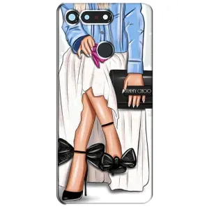 Силіконовый Чохол на Huawei Honor View 20 / V20 з картинкой Модных девушек (Мода)