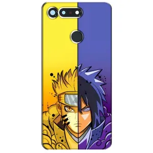 Купить Чехлы на телефон с принтом Anime для Huawei Honor View 20 / V20 (Naruto Vs Sasuke)