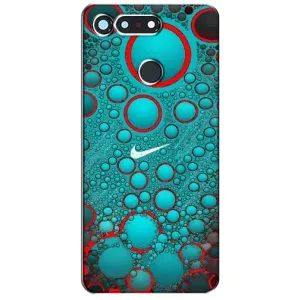 Силиконовый Чехол на Huawei Honor View 20 / V20 с картинкой Nike (Найк зеленый)
