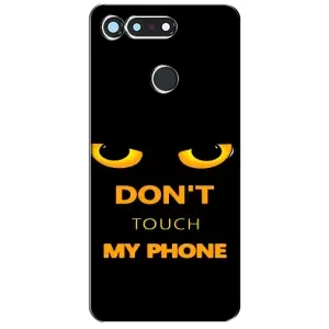Чехол с Прикольным принтом на Huawei Honor View 20 / V20 (Не трогай мой телефон)
