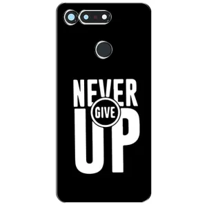 Силиконовый Чехол на Huawei Honor View 20 / V20 с картинкой Nike (Never Give UP)