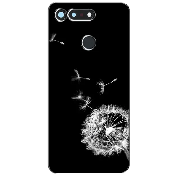 Чехол с рисунком «Одуванчик на чёрном» для Huawei Honor View 20 / V20 Чехол с рисунком «Одуванчик на чёрном» для Huawei Honor View 20 / V20