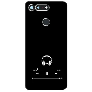 Чехол с картинками на черном фоне для Huawei Honor View 20 / V20 (Плеер)
