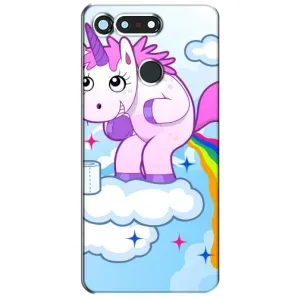 Чохол Unicorn на Huawei Honor View 20 / V20 (Веселка Єдиноріга)