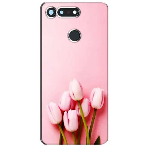 Чехол с рисунком «Розовые тюльпаны» для Huawei Honor View 20 / V20 Чехол с рисунком «Розовые тюльпаны» для Huawei Honor View 20 / V20
