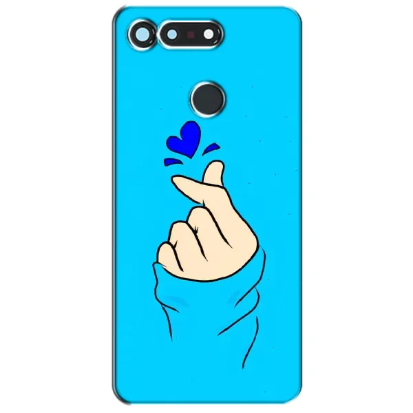 Чехол с рисунком «Сердце на синем» для Huawei Honor View 20 / V20 Чехол с рисунком «Сердце на синем» для Huawei Honor View 20 / V20