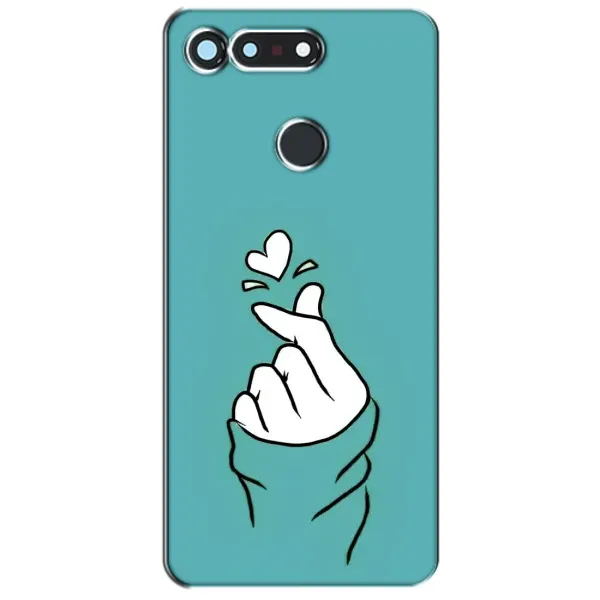 Чехол с рисунком «Сердечко на бирюзовом» для Huawei Honor View 20 / V20 Чехол с рисунком «Сердечко на бирюзовом» для Huawei Honor View 20 / V20