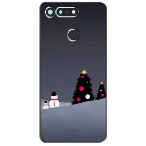 Чехлы на Новый Год Huawei Honor View 20 / V20 (Снеговички)