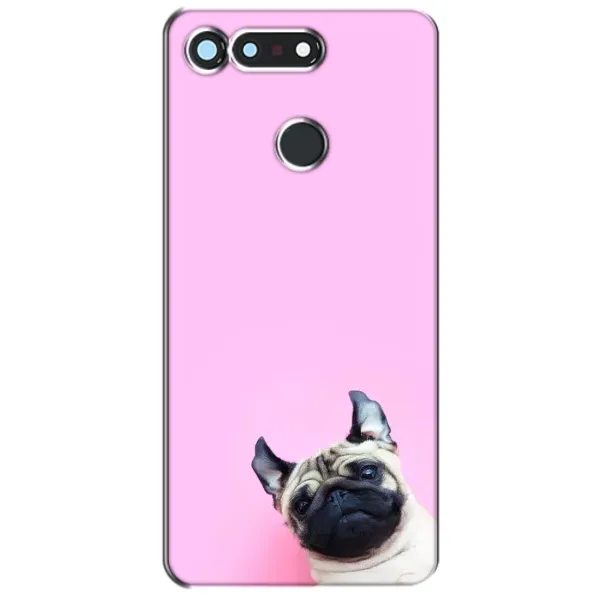 Чехол с рисунком «Собака на розовом» для Huawei Honor View 20 / V20 Чехол с рисунком «Собака на розовом» для Huawei Honor View 20 / V20
