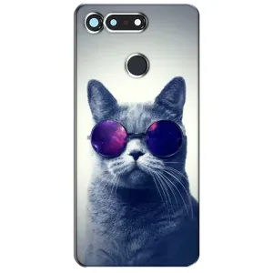 Бампер с изображением Котиков для Хуавей Хонор Вью 20 / В20 (Стильный КОТ)