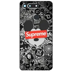 Чехол с Брендами одежды на Хуавей Хонор Вью 20 / В20 (Supreme Маус)