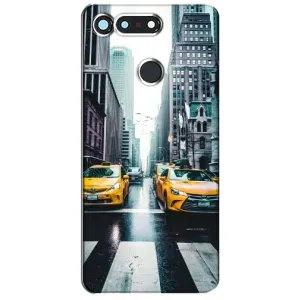 Силиконовый бампер (Работники) на Huawei Honor View 20 / V20 (Такси)