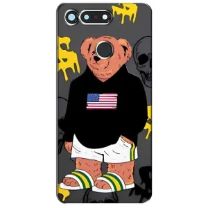 Чехлы Мишка Тедди для Хуавей Хонор Вью 20 / В20 (Teddy USA)