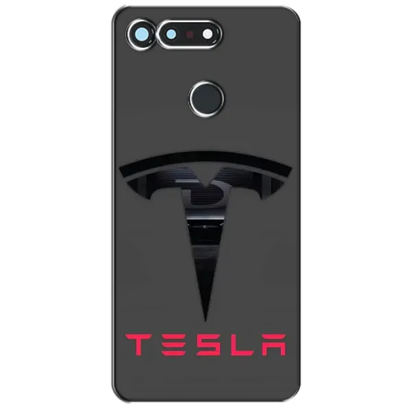 Чехол с рисунком «Logo TESLA» для Huawei Honor View 20 / V20
