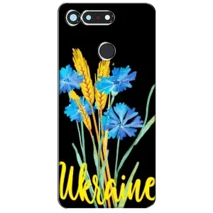 Чехол на Huawei Honor View 20 / V20 Украинский дизайн (Ukraine в цветочках)