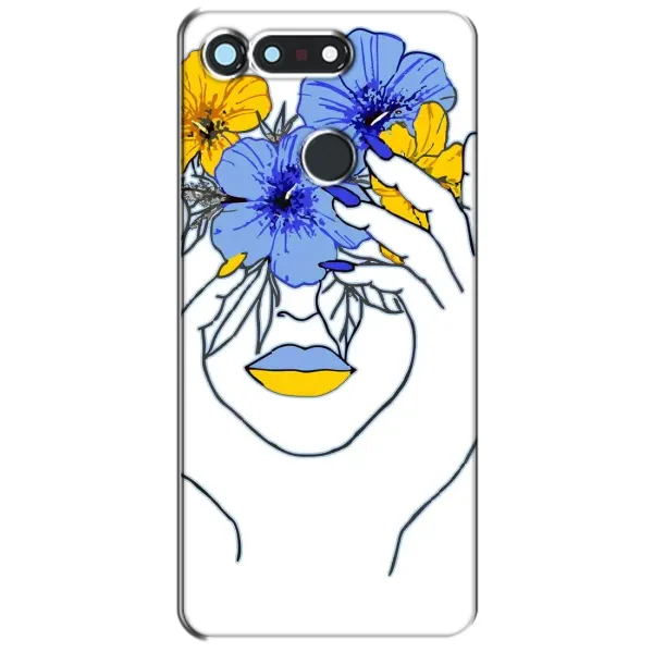 Чехол с рисунком «Украинка на всю голову» для Huawei Honor View 20 / V20 Чехол с рисунком «Украинка на всю голову» для Huawei Honor View 20 / V20