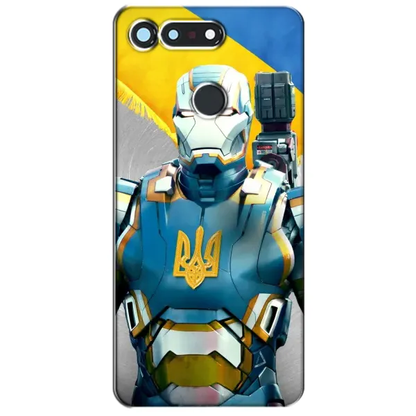 Чехол с рисунком «Украинский робокоп» для Huawei Honor View 20 / V20 Чехол с рисунком «Украинский робокоп» для Huawei Honor View 20 / V20