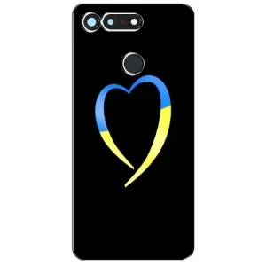 Силиконовый Чехол на Huawei Honor View 20 / V20 (Я-Украина) (Украинское сердце)