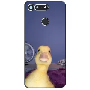 Бампер з принтом Меми для Huawei Honor View 20 / V20 (Качка)