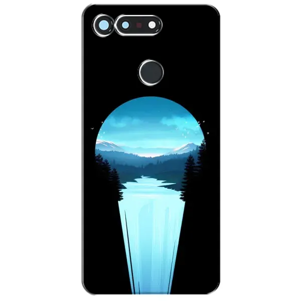 Чехол с рисунком «Синий Водопад» для Huawei Honor View 20 / V20