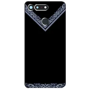 Силиконовый Чехол на Huawei Honor View 20 / V20 (Воротник вышиванки)