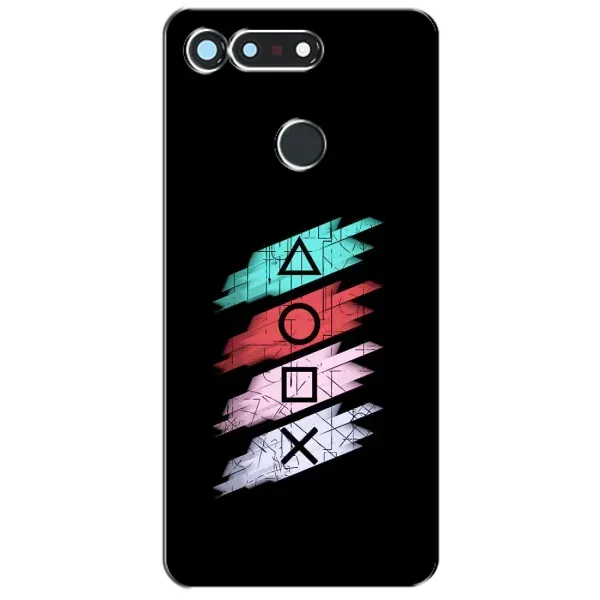 Чехол с рисунком «Значки Sony» для Huawei Honor View 20 / V20 Чехол с рисунком «Значки Sony» для Huawei Honor View 20 / V20
