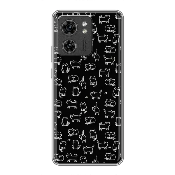 Чехол с рисунком «Котики на черном» для Huawei Enjoy 90 Plus Чехол с рисунком «Котики на черном» для Huawei Enjoy 90 Plus