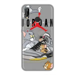 Силиконовый Чехол Nike Air Jordan на Хуавей Хонор 10 Лайт (Air Jordan)