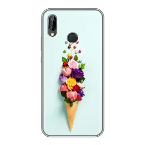 Чехлы с тематикой "ЦВЕТЫ" на Huawei Honor 10 Lite (Цветок-мороженное)