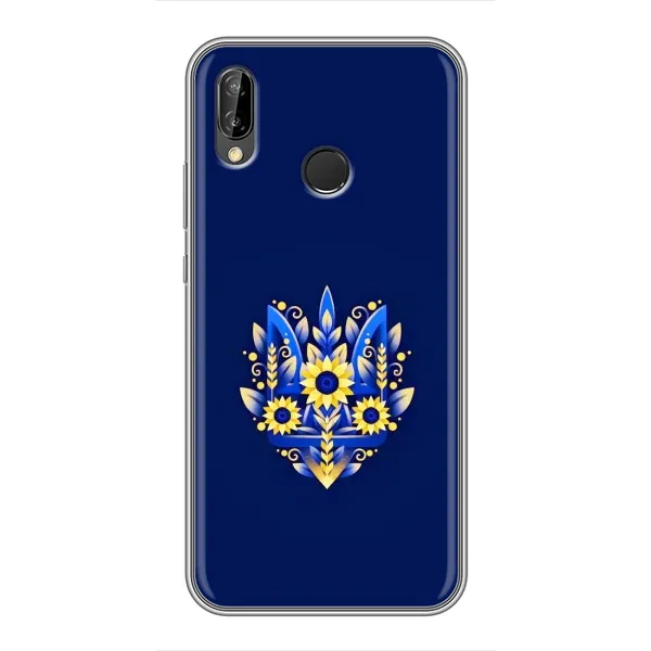 Чехол с рисунком «Цветущий Герб» для Huawei Honor 10 Lite