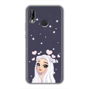 Чохол Стильні дівчата на Huawei Honor 10 Lite (Дівчина та серця)