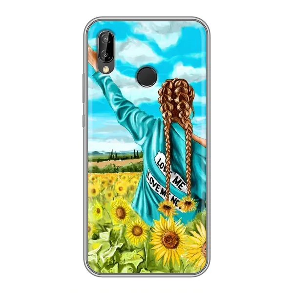 Чехол с рисунком «Девушка на поле» для Huawei Honor 10 Lite Чехол с рисунком «Девушка на поле» для Huawei Honor 10 Lite