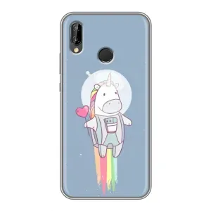 Чехол Unicorn на Huawei Honor 10 Lite (Единорог космонавт)