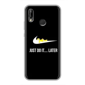 Силіконовый Чохол на Huawei Honor 10 Lite з картинкою НАЙК (Later)