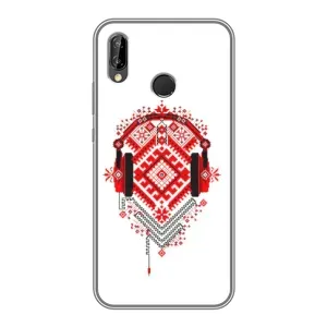 Силиконовый Чехол на Huawei Honor 10 Lite с картинкой Вышиванки (Модная вышиванка)