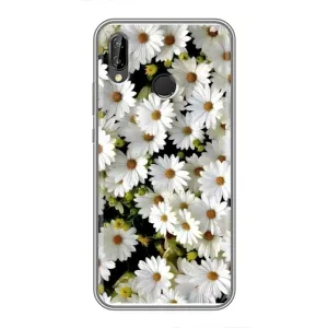 Чехол с ромашками на Huawei Honor 10 Lite (Рамка в ромашках)