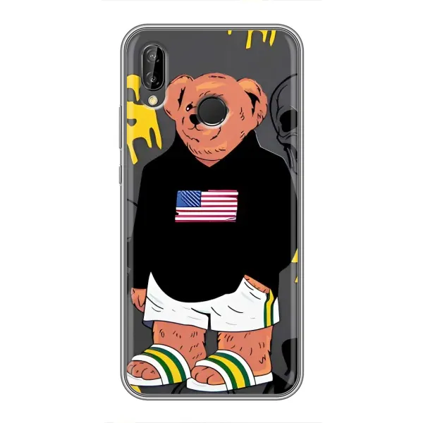 Чехол с рисунком «Teddy USA» для Huawei Honor 10 Lite Чехол с рисунком «Teddy USA» для Huawei Honor 10 Lite