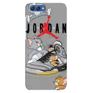 Силиконовый Чехол Nike Air Jordan на Хуавей Хонор 10 (Air Jordan)