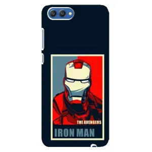Чехол Супергерой Железный человек на Huawei Honor 10, COL-Al00 (Art Iron man)