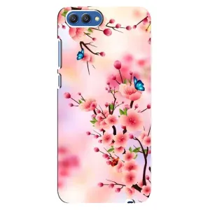 Чохол з картинкою Сакури на Huawei Honor 10, COL-Al00 (Метелики на сакурі)