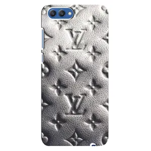Текстурный Чехол Louis Vuitton для Хуавей Хонор 10 (Бежевый ЛВ)