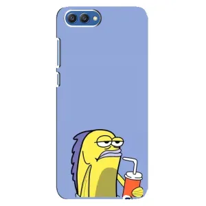 Бампер с принтом Мемы для Huawei Honor 10, COL-Al00 (Безразличие)