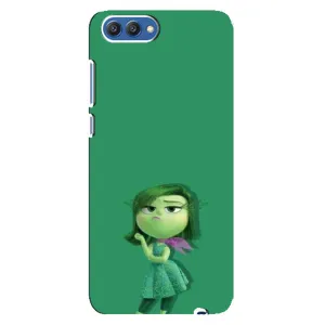 Чехол Головоломка для Huawei Honor 10, COL-Al00 - (AlphaPrint) (Брезгливость)