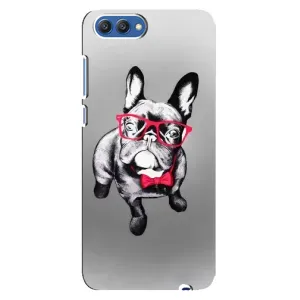 Чохол (ТПУ) Милі песики для Huawei Honor 10, COL-Al00 (Бульдог в окулярах)